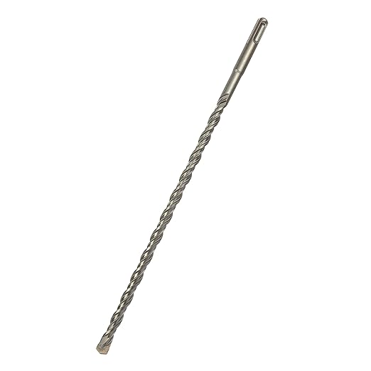3/8 Inch x 12 Inch SDS Plus Rotary Hammer Drill Bit, Carbide Tipped for Brick, Stone, and Concrete Version 2 (3/8" x 10" x 12")
