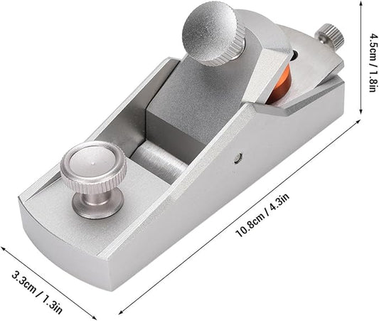 Mini Wood Planer Aluminum Block Plane, Small Hand Plane for Trimming Portable r Small Hand Planer Woodworking Planer Carpenter Flat Plane