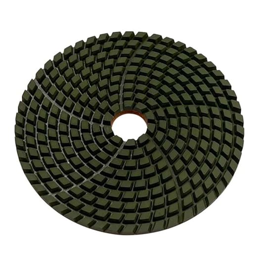 4" High Performance Wet Stone Polishing Pads, 1500 Grit - for Granite, Marble, Quartz, Engineered Stone