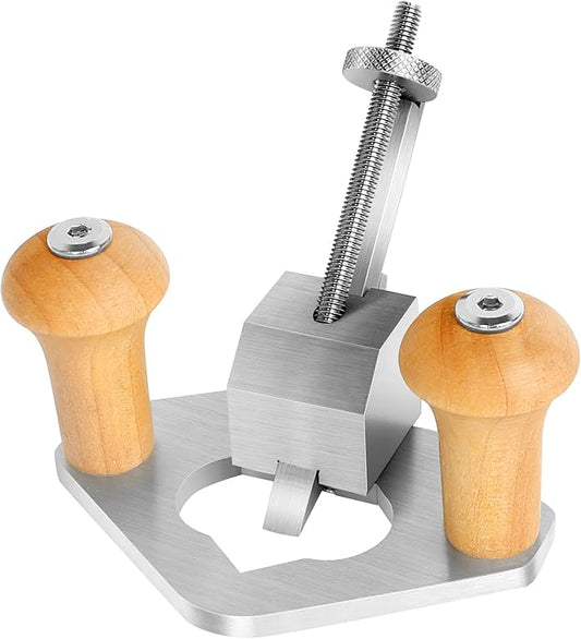 Router Plane Handheld Woodworking Tool - Adjustable Blade Hand Wood Planer, Stainless Steel Wood Shaver w/Depth Stop, High Configuration Hand Planer for Woodworking DIY Carpentry Industry