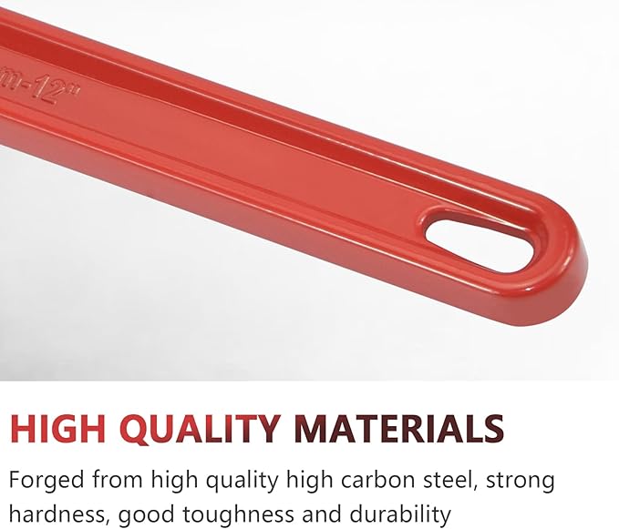Thsakzo 12" Adjustable WrenchNylon Strap Wrench, For Removing Or Oil Filter Strap Opener Wrench, Pipes, PVC Joints, Shower Heads And Cans