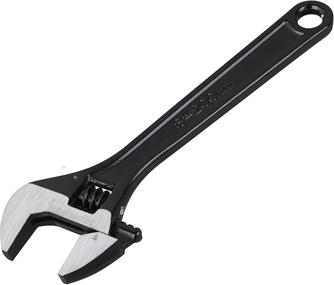 CNGGV 8" Adjustable Wrench Fits for Automotive Plumbing and Home Improvement