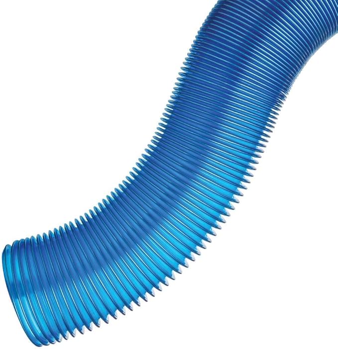 Dust Right 4??Dust Collection Hose - Compact & Space-Saving Shop Vac Hoses -Incredibly Stretch dust vacuum hose for far corners of your Workspace-Ideal Dust Collector Hose for all your Wood shop Needs