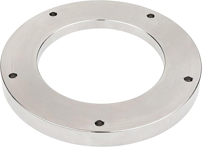 5??130mm Faceplate Ring for Woodturning Lathe Chucks, allows the workpiece to be securely clamped by the chuck's dovetail jaws,Compatible with Super NOVA 2, G3.