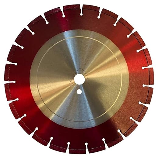 13-1/2" Green Concrete Diamond Saw Blades for Early Entry Cutting - 0.125", Medium Bond