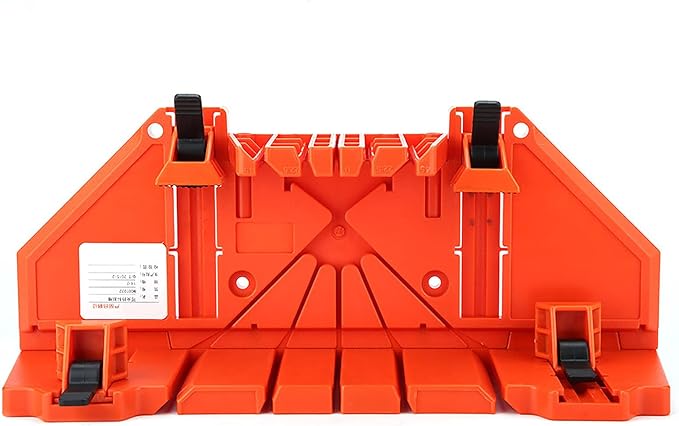 Wood Cutting Hand Saw With Clamping Mitre Box - Plastic Hardware Tool Storage