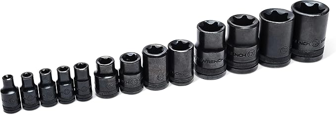 GEARWRENCH 49 Piece 1/4", 3/8", 1/2" Drive Torx Bit Socket Master Set - 89087