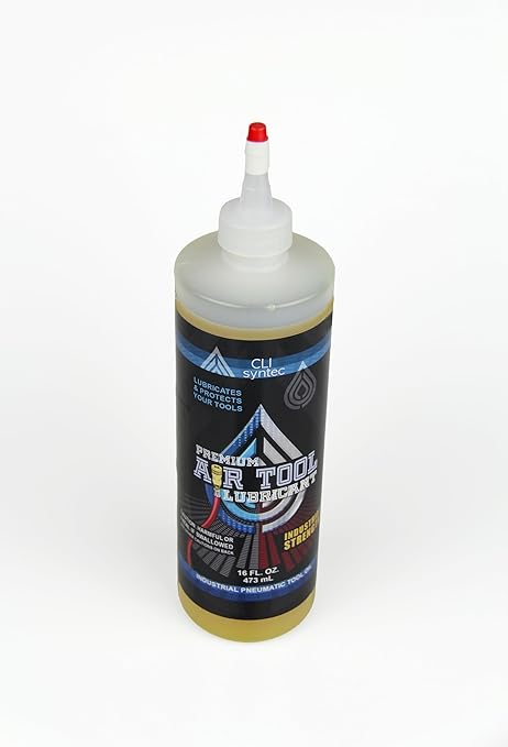 Premium Air Tool Lubricant - 16 FL. OZ. Industrial Pneumatic Tool Oil