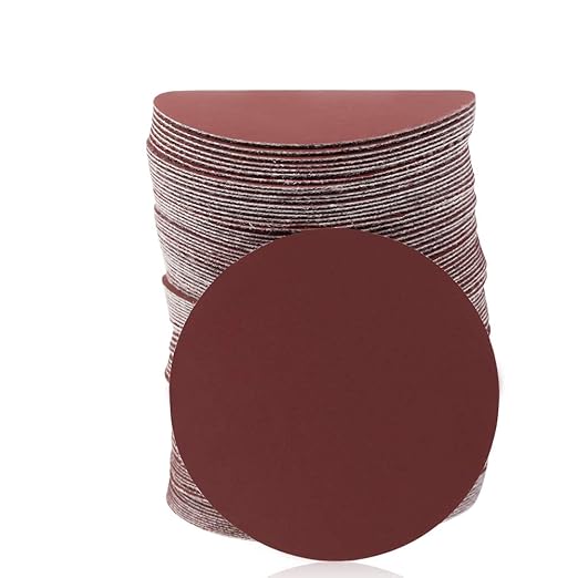 SPEEDWOX 100pcs Sanding Discs 3 Inch Sandpaper 2000 Grit Hook and Loop Sanding Discs for Drill Grinder Rotary Tools No Hole