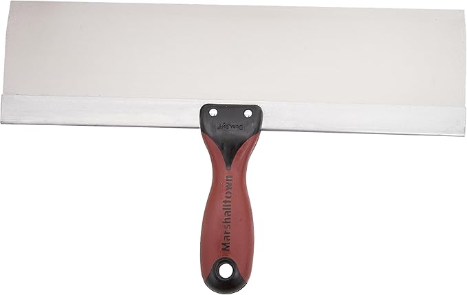 MARSHALLTOWN DuraSoft II Taping Knife, 14 Inch Stainless Steel Blade, For Drywall Finishing, 4514SD