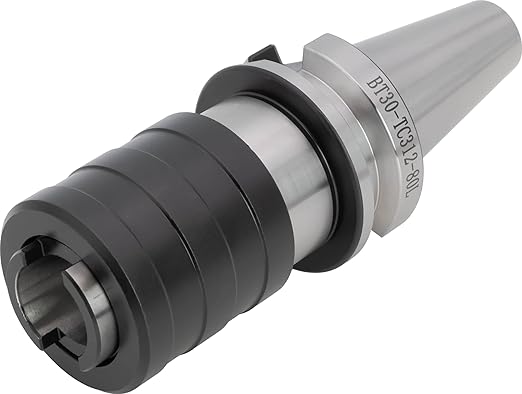 BT 30 Taper Floating Tap Holder Set, Quick Change, Positive Drive, with 8 pcs Adapters for #5 to 1/2" Taps