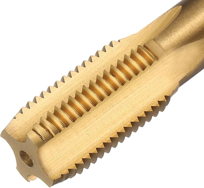 uxcell Metric Thread Tap M14 x 1.5 H2 160mm Straight Flute Screw Thread Milling Machine Taps Threading Tapping Repair Tool