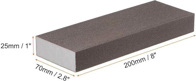 HARFINGTON 4pcs Superfine Sanding Sponge Blocks 500-600 Grit Foam Sanding Block for Polishing Kitchen Metal Wood Drywall, 200x70x25mm