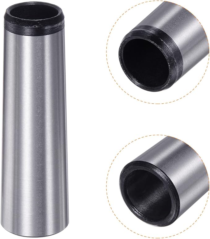 uxcell MT3 to MT2 Morse Taper Adapter Morse Taper Center Sleeve Reducing Drill Sleeve 3MT to 2MT for Lathe Milling