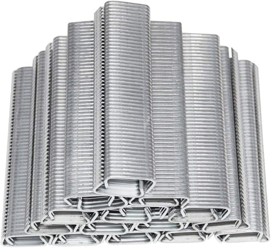 1500pcs 3/4" Galvanized Professional Upholstery Hog Rings D-Rings -for HR-22 HR60-22 SR15 C-22