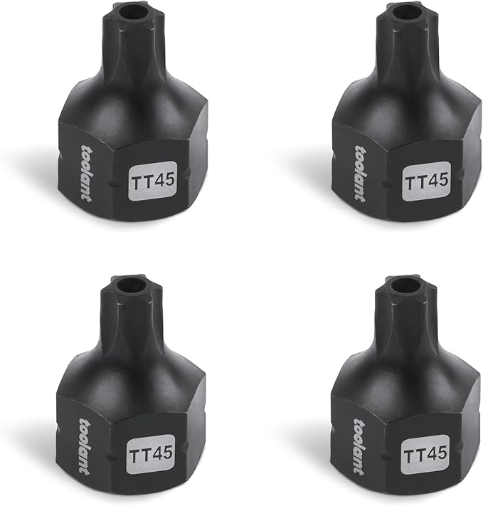 toolant 3/8" drive TT45 impact torx bit socket set 4PCS, Torx Drive, S2 Steel Air Drive Torx Socket set,Impact Grade竊똀nti-Roll Design