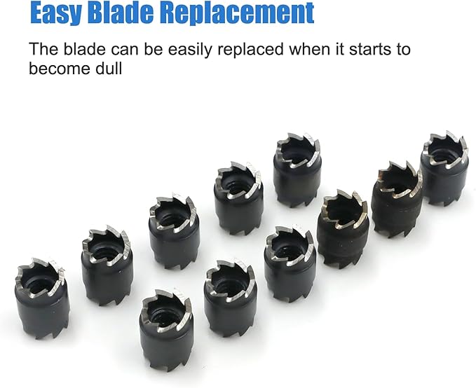 Spot Weld Cutter, Sheet Metal Hole Cutter, Punch Remover Panel Separator for Power Drill Welding Auto Body Work Tool, 3/8 Inch Drill Bit Tool (14-Pack)