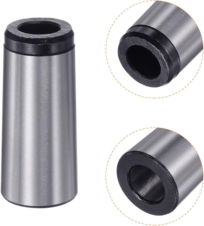 uxcell MT4 to MT2 Morse Taper Adapter Morse Taper Center Sleeve Reducing Drill Sleeve 4MT to 2MT for Lathe Milling