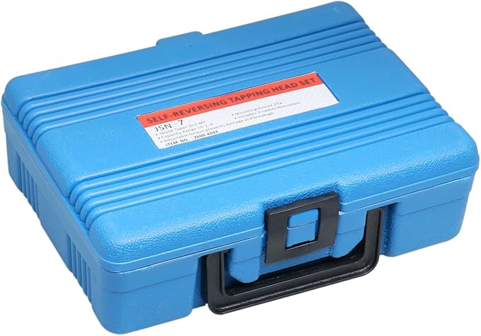 Accusize Industrial Tools - 0-1/4'' Self-Reversing Tapping Head with JT6 Jacobs Taper, Precision Depth Control, for Drill Press, 2600-4002