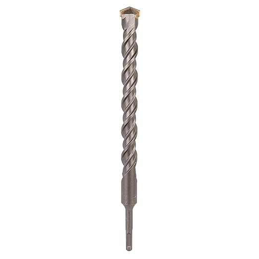 1 Inch x 12 Inch SDS Plus Rotary Hammer Drill Bit, Carbide Tipped for Brick, Stone, and Concrete Version 2 (1" x 10" x 12")