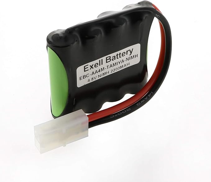 4.8V 2200mAh Custom NiMH Battery Pack w/Tamiya Connector for Power Tools, Lights