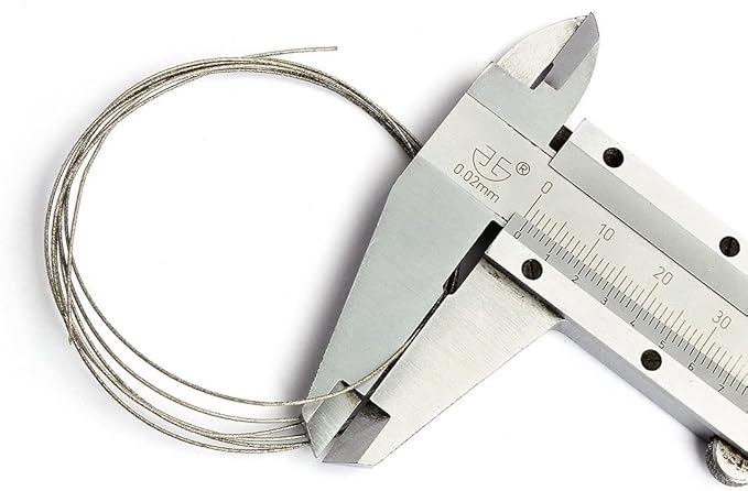 0.5 mm Superfine Diamond Wire Saw Blade for Cutting Jade Metal Marble Granite Concrete Wood Glass DIY Tool - 5 Meters/Lot