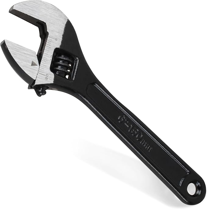 CNGGV 6" Adjustable Wrench Fits for Automotive Plumbing and Home Improvement