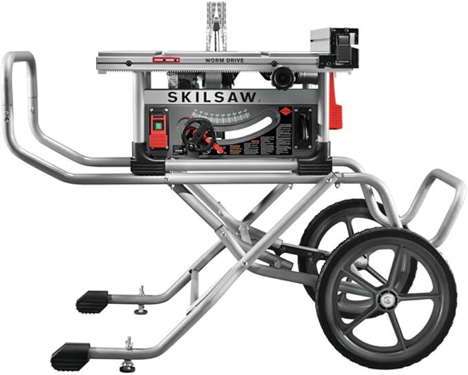 SKIL 10 Inch Heavy Duty Worm Drive Table Saw with Stand - SPT99-11
