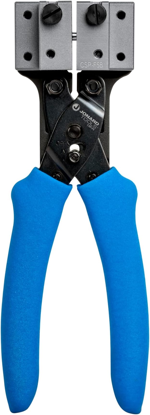 Jonard Tools CSP-F5 Cable Slitting Pliers for Thin Walled Jacketed Fiber, 5 mm ??Precision 5mm Cable Cutter with Fixed Blade & Ergonomic Spring-Loaded Handle