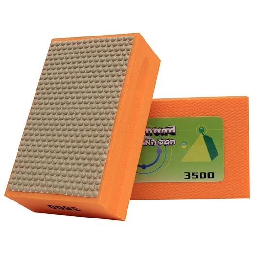 Diamond Hand Polishing Pads 3500 Grit Polishing Tile Stone Marble Concrete Ceramics Granite Glass 1PCS 3500