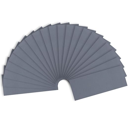 Sandpaper 4000 Grit, Wet Dry Sanding Sheets 9 x 3.6 Inch for Wood Furniture Finishing, Metal Sanding and Automotive Polishing, 14-Sheet