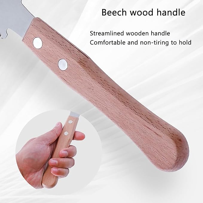 Mini Hand Saw Woodworking Tools,6 Inch Double Edges Flexible Flush Cut Saw,TPI 17/11 SK5 Blade Small Pull Saw for Craft, Flat Cutting Trim