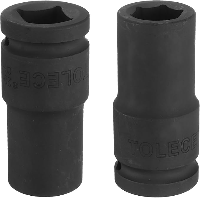 uxcell 3/4-Inch Drive 20mm 6-Point Deep Impact Socket, CR-MO Steel 78mm Length, Metric Sizes