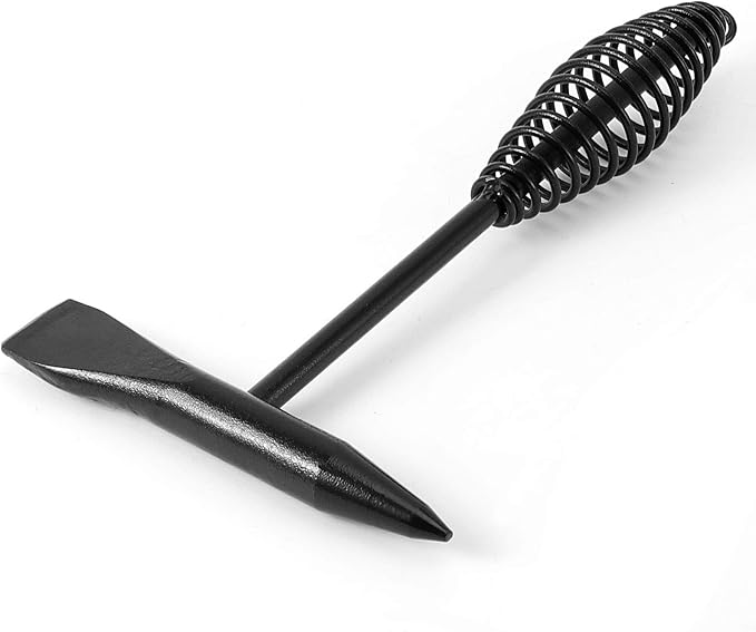 ZOENHOU 8 PCS 10.5 Inch Welding Chipping Hammer, 1.1Lbs 500g Welding Hammer with Coil Spring Handle, Welding Slag Hammer