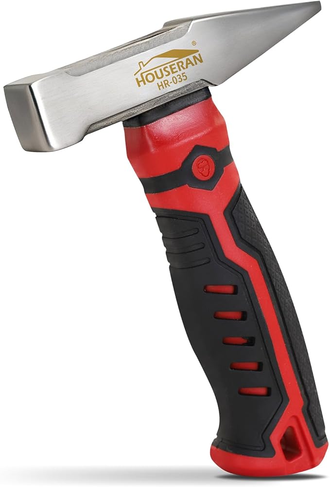 Engineer Hammer, Small Mallet for Construction, Masonry, Tinners Sheet Metal, Chipping Hammer Ideal for Home Repairs, Engineers Work, Construction Sites, Artwork Processing