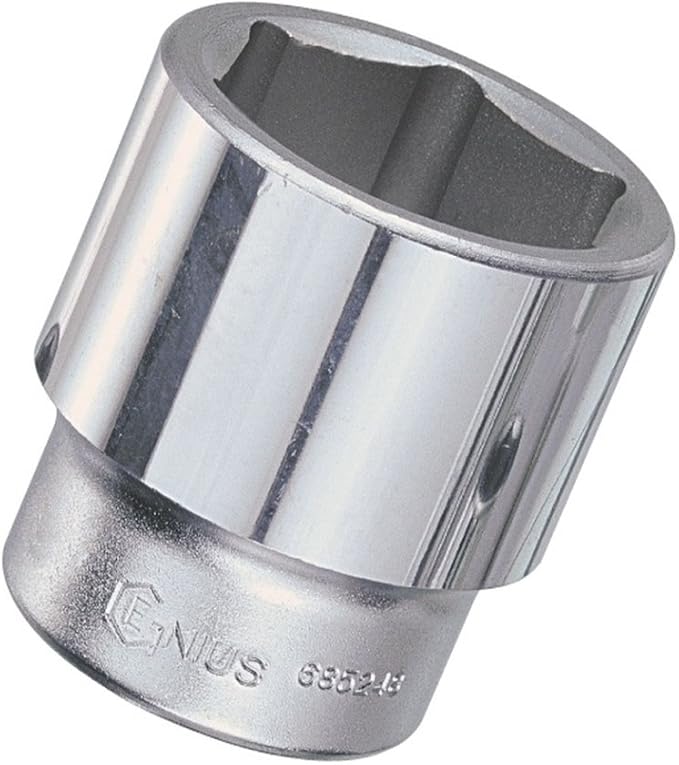 GENIUS TOOLS 3/4" Dr. 54mm Hand Socket (CR-Mo) - 625254