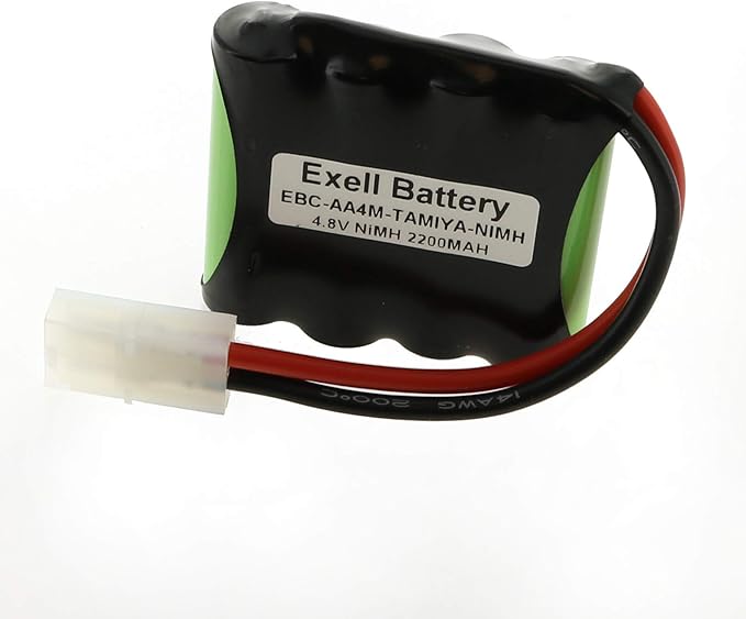 4.8V 2200mAh Custom NiMH Battery Pack w/Tamiya Connector for Power Tools, Lights
