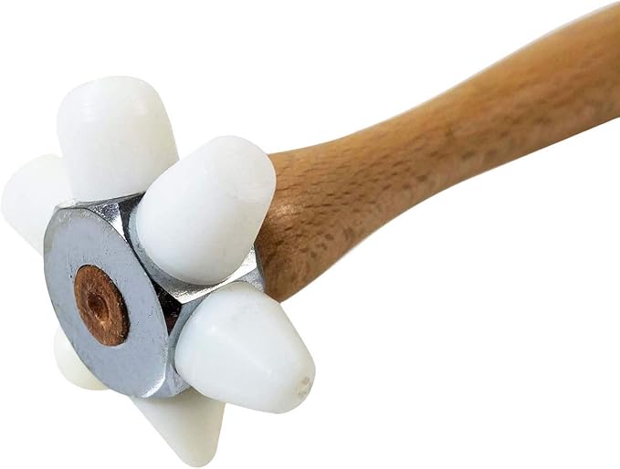 Universal Tool 6 in 1 Multi-head Nylon Hammer