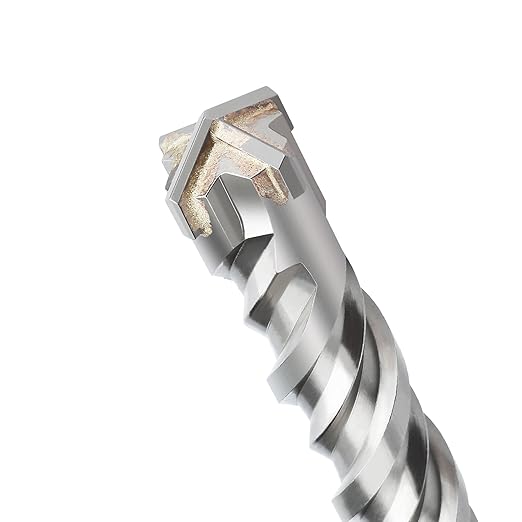 9/16 in x 18 in (14 x 460mm) SDS Plus Rotary Hammer Drill Bit, Concrete Drill Bit,Masonry Drill Bit for Concrete, Brick and Cement (Length : 460mm / 18 inch, 9/16 inch （ 14mm)