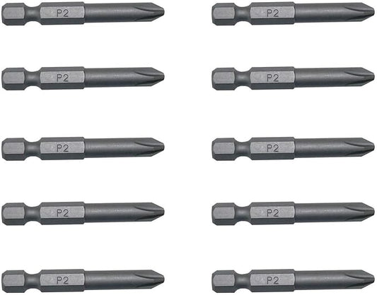 #2 X 2" PHILLIPS HEAD Quick Change BIT (10 PACK)