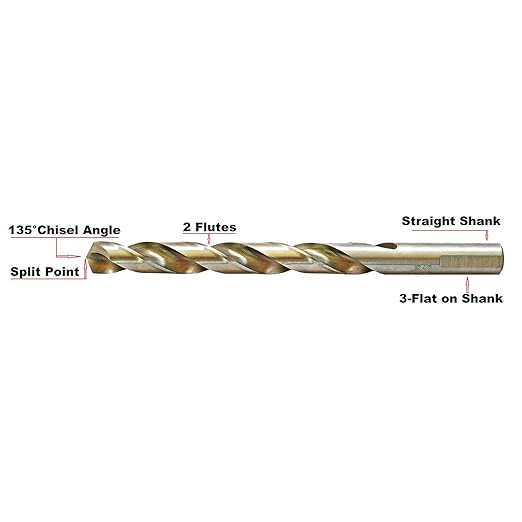 MaxTool Twist Drill Bit Set 29PCs High Speed Steel M2 Jobber Length Fully Ground 3-Flat for Metal Stainless Plastic etc 1/16??to 1/2?? JBS02W13R029P