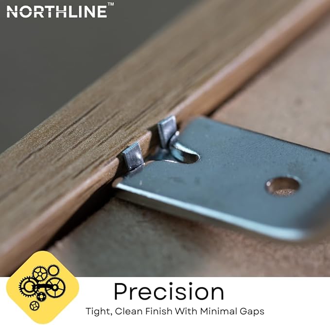 NORTHLINE Glazier Point Driver with Magnetic Head ??Framing Tool for Picture Frame Hardware & Window Glazing, Includes 50 Premium Glazier Points