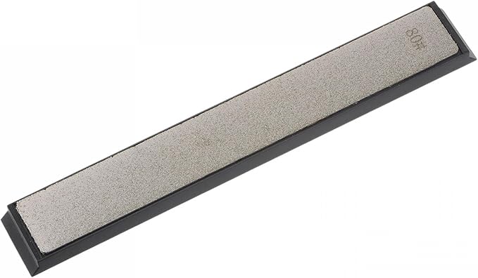 uxcell Diamond Sharpening Stones 80 Grit Whetstone Knife Sharpener Stone with Non-Slip Base