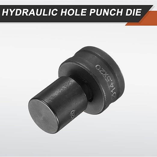 HARFINGTON Hydraulic Hole Punch Die 過14.5횞20mm Slot Hole 40Cr Steel Electric Punching Kit for CH70 Electric Punching Machine, Black