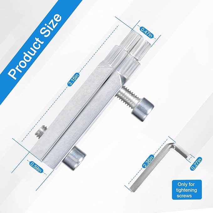 Premium Easy-Out Stripped Screw Extractor Set – High-Quality Carbon Steel Tool Set, Suitable for 1/2" to 1" Damaged Screws, Broken Water Pipes and Bolts, an All-in-One Removal Tool Set