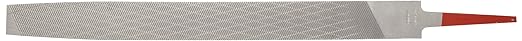 Simonds - 73244500 Flat Hand File, American Pattern, Chip Breaking, Rectangular, Coarse, 14" Length, 1-5/16" Width, 1/4" Thickness