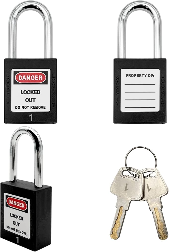 Lockout Tagout Locks, Safety Padlocks, Loto Locks Keyed Differently Lock Out Tag Out Device Plastic