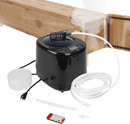 Portable Wood Bending Steam Generator ??100W Electric Wood Steamer Kit with 9-Stage Power, 10m Remote, Triple Safety ??Steam Box for Wood Projects & Curved Designs -Steam Box Plan/Accessories