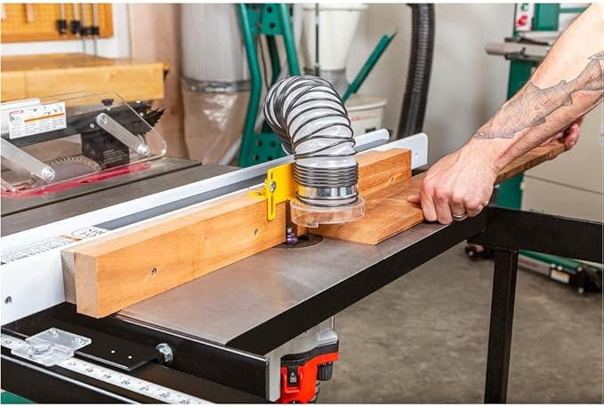 Grizzly Industrial G1023RLWX - 10" 5 HP 240V Cabinet Table Saw with Built-in Router Table