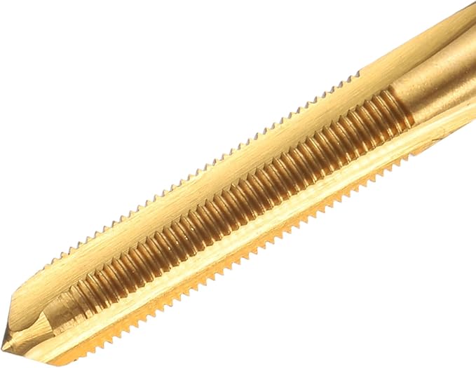 uxcell Metric Thread Tap M5 x 0.5 H2 100mm Straight Flute Screw Thread Milling Machine Taps Threading Tapping Repair Tool